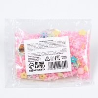 Кондитерская посыпка сахарная: розовая, жёлтая, голубая, 25 г.