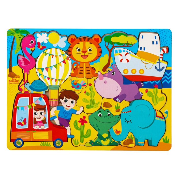 Головоломка логическая &laquo;Джунгли зовут&raquo;