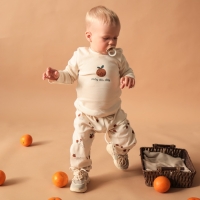 Штанишки Крошка Я Oranges р. 86-92, молочный Штанишки Крошка Я Oranges р. 86-92, молочный