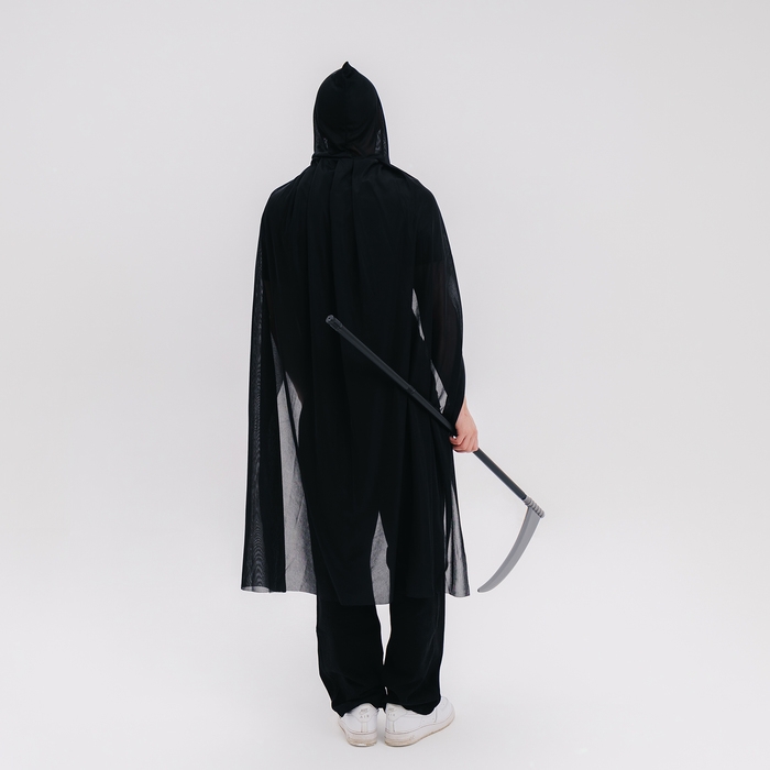 Карнавальный набор &laquo;Ночной кошмар&raquo;, плащ и жезл