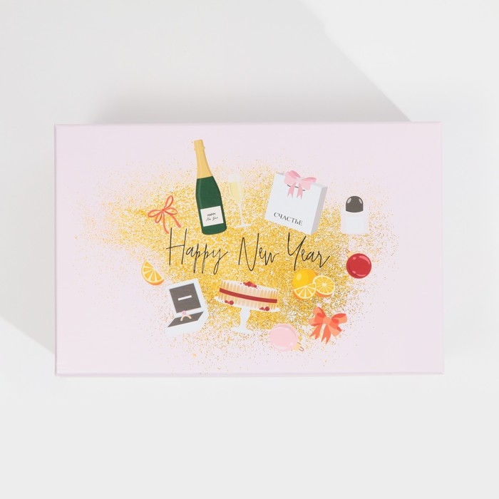 Набор подарочных коробок 6 в 1 &laquo;Happy New year&raquo;, 20 х 12.5 х 7.5 ‒ 32.5 х 20 х 12.5 см, Новый год