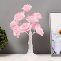 Ночник "Розовые розы" LED розовый 17x17x34 см Ночник "Розовые розы" LED розовый 17x17x34 см