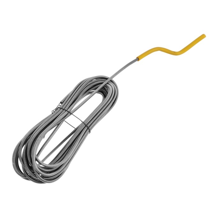 Трос сантехнический ORIO ТСП6-10000, d=6 мм, L=10 м, пружинный Трос сантехнический ORIO ТСП6-10000, d=6 мм, L=10 м, пружинный