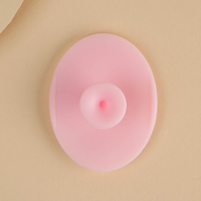 Массажер для лица, спонж для умывания &laquo;Ты прекрасна&raquo;, 6.5 х 5 см