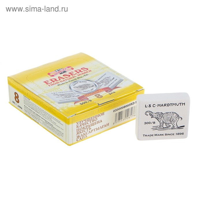 Ластик Koh-I-Noor ELEPHANT 300/08, каучук Ластик Koh-I-Noor ELEPHANT 300/08, каучук