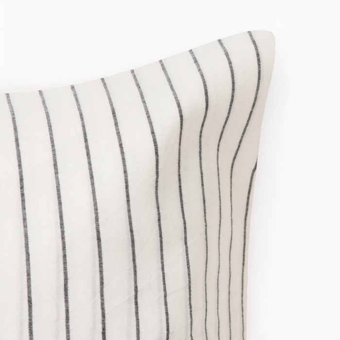 Наволочка Этель White stripes 50*70см, 100% жатый хлопок, 140 г/м² Наволочка Этель White stripes 50*70см, 100% жатый хлопок, 140 г/м²