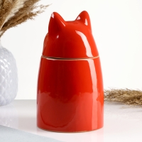 Банка "Котик" 0,95л / 20х11см, стандарт Банка "Котик" 0,95л / 20х11см, стандарт