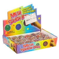 Мялка в сетке 5 см с гидрогелем, цвета МИКС Мялка в сетке 5 см с гидрогелем, цвета МИКС
