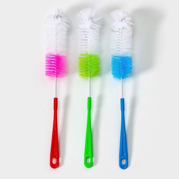 Ёршик для посуды Доляна, 5&times;38 см, цвет МИКС