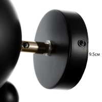 Бра "Барни" Е27 40Вт черный 20х20х20см Бра "Барни" Е27 40Вт черный 20х20х20см