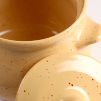 Горшок керамический для запекания "Пиканто" 0,65л / 12,5х11,5см, каракум Горшок керамический для запекания "Пиканто" 0,65л / 12,5х11,5см, каракум