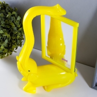 Настольная лампа с фоторамкой, зеркалом "Слон" LED 5Вт USB RGB желтый 17х6,5х28 см RISALUX Настольная лампа с фоторамкой, зеркалом "Слон" LED 5Вт USB RGB желтый 17х6,5х28 см RISALUX