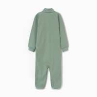 Комбинезон детский с закрытыми ножками, цвет зеленый, рост 56 см Комбинезон детский с закрытыми ножками, цвет зеленый, рост 56 см