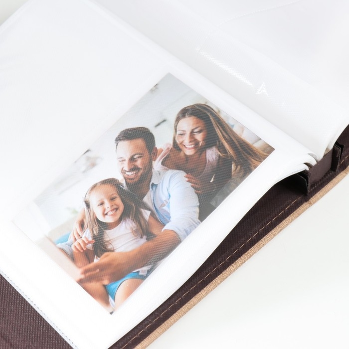 Фотоальбом на 120 фото 10х15 см "Маленькая модница" кожзам МИКС 26х23х3,8 см