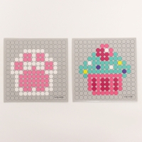 Термомозаика &laquo;Розовые мечты&raquo; с пинцетом, брелком