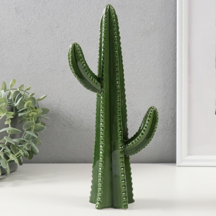 Сувенир керамика "Кактус Цереус" МИКС 6,3х12,5х27 см