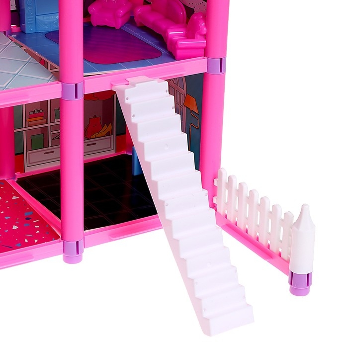 Кукольный домик &laquo;Яркая мечта&raquo;, с аксессуарами