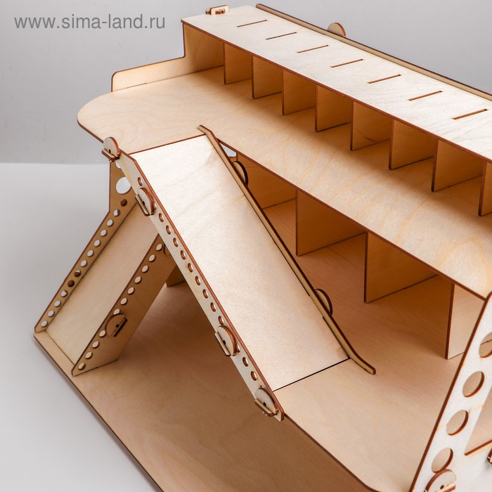 Сборная игрушка из дерева «Автопарковка» Сборная игрушка из дерева «Автопарковка»