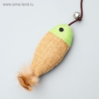 Дразнилка-удочка из эко-материалов "Рыбка с перьями" Дразнилка-удочка из эко-материалов "Рыбка с перьями"