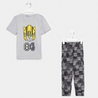 Пижама детская для мальчика Трансформеры, рост 98-104