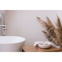 Корзина для хранения плетёная ручной работы LaDо́m &laquo;Визави&raquo;, хлопок, с ручками, 34&times;24&times;7 см, цвет бежевый