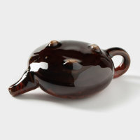 Набор для чайной церемонии керамический «Лунное озеро», 7 предметов: 6 пиал 50 мл, чайник 150 мл, цвет красный Набор для чайной церемонии керамический «Лунное озеро», 7 предметов: 6 пиал 50 мл, чайник 150 мл, цвет красный