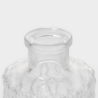 Набор баночек стеклянных для специй с пробковой крышкой Доляна &laquo;Парфе&raquo;, 130 мл, 11,5&times;5,5 см, 12 шт