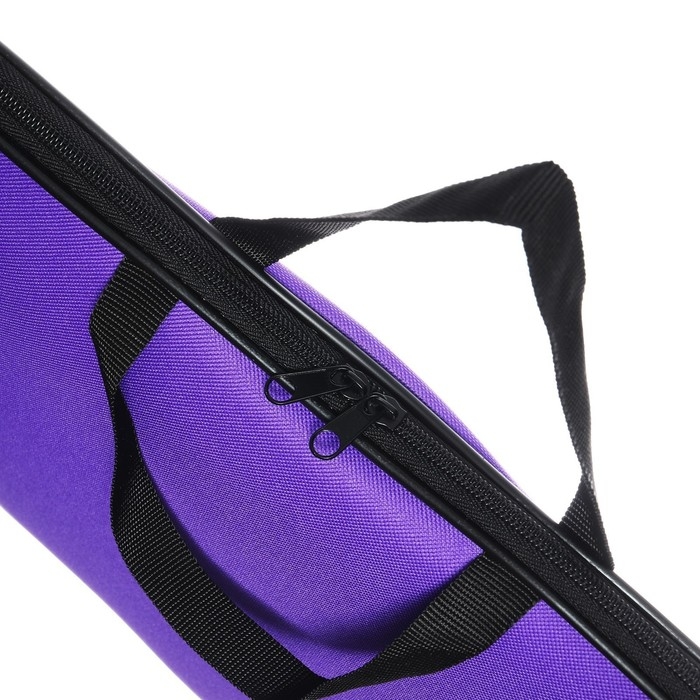 Папка с ручками текстильная А4, 360 х 270 х 20 мм, Папка с ручками текстильная А4, 360 х 270 х 20 мм, "Офис" 1Ш421, внутренний карман, фиолетовая