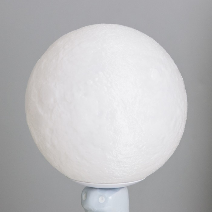 Лампа настольная Лампа настольная "Слоник" 1х40Вт Е14 серый 12,5х12,5х31см