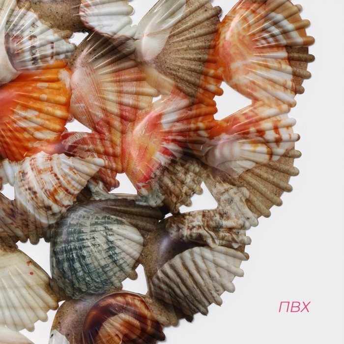 Решётка в раковину круглая Доляна &laquo;Ракушки&raquo;, 28&times;28 см