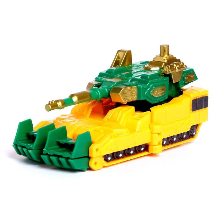 Набор роботов &laquo;Военная техника&raquo;, трансформируется, 3 собираются в 1 робота