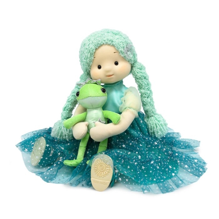 Мягкая игрушка &laquo;Мира и лягушонок Бастиан&raquo;, 38 см