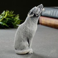 Сувенир "Волк сидящий, воет" 10,2см Сувенир "Волк сидящий, воет" 10,2см