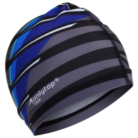 Шапочка для плавания взрослая ONLYTOP Line, тканевая, обхват 54-60 см Шапочка для плавания взрослая ONLYTOP Line, тканевая, обхват 54-60 см