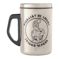 Термокружка, 500 мл, Сталь "Рыбалку не любит", сохраняет тепло 2 ч, 13.5 х 8.3 см Термокружка, 500 мл, Сталь "Рыбалку не любит", сохраняет тепло 2 ч, 13.5 х 8.3 см