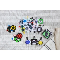 Развивающая игрушка по методике Г. Домана карточки на кольце «Зверята», 5 шт., Крошка Я Развивающая игрушка по методике Г. Домана карточки на кольце «Зверята», 5 шт., Крошка Я