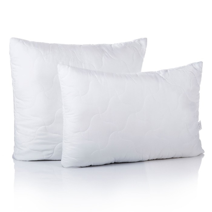 Подушка высокая Тихий Час, размер 50х70 см, искусственный лебяжий пух, ткань смесовая Подушка высокая Тихий Час, размер 50х70 см, искусственный лебяжий пух, ткань смесовая