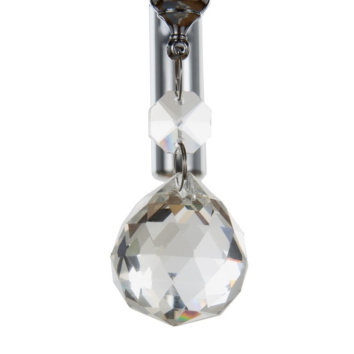 Люстра Люстра "Астра" 3х40Вт Е27 хром 48х48х96(56)см