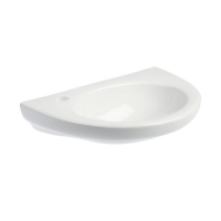 Умывальник ЛЗСФ "Уют", ширина 500 мм, с отверстием под смеситель слева, крепление к стене Умывальник ЛЗСФ "Уют", ширина 500 мм, с отверстием под смеситель слева, крепление к стене