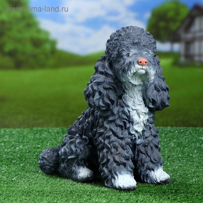 Садовая фигура Садовая фигура "Собака Пудель" 17х29х29см