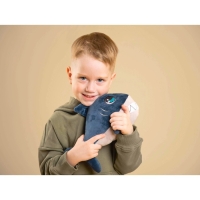 Мягкая игрушка &laquo;Акула&raquo;, цвет синий, 17,5 см