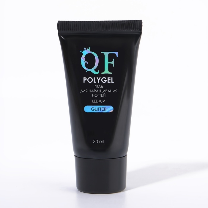 Полигель для наращивания «GLITTER», 3-х фазный, 30 мл, LED/UV Полигель для наращивания «GLITTER», 3-х фазный, 30 мл, LED/UV