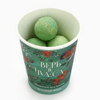 Подарочный набор косметики новогодний «Верь в чудеса!», бомбочки для ванны, 6 х 20 г, аромат яблочного фреша, Новый Год Подарочный набор косметики новогодний «Верь в чудеса!», бомбочки для ванны, 6 х 20 г, аромат яблочного фреша, Новый Год