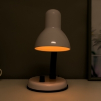 Лампа настольная Е27, светорегулятор (220В) белая 34х14х14 RISALUX Лампа настольная Е27, светорегулятор (220В) белая 34х14х14 RISALUX