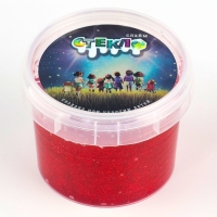 Слайм &laquo;Стекло&raquo; с красными блёстками, 90 г