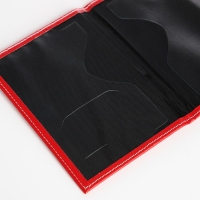 Обложка для паспорта, цвет красный Обложка для паспорта, цвет красный