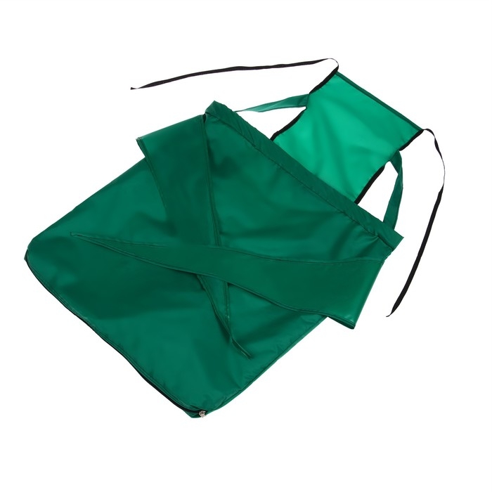 Фартук для сбора урожая, один карман на молнии, зелёный, &laquo;Кенгуру&raquo;, Greengo