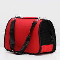 Сумка - переноска для животных "Весёлый жук", красная, размер M, 45 х 21 х 27 см Сумка - переноска для животных "Весёлый жук", красная, размер M, 45 х 21 х 27 см