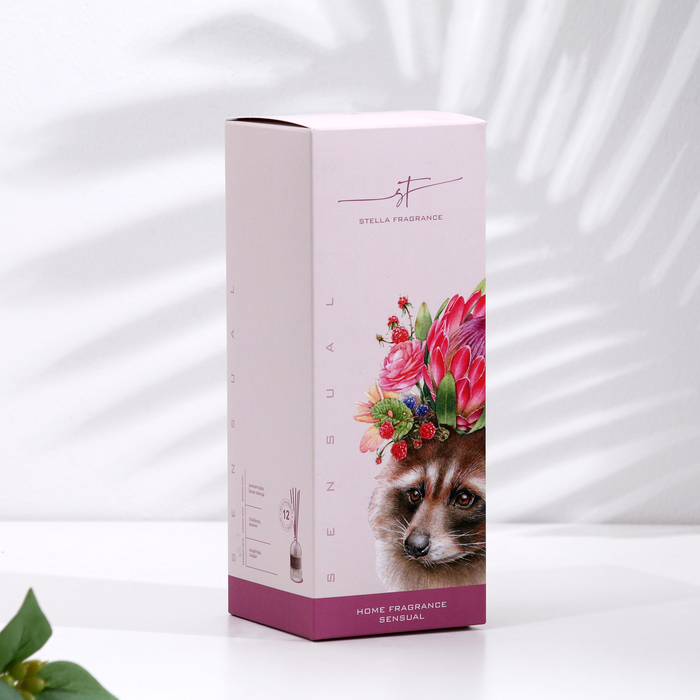 Диффузор ароматический Stella Fragrance Диффузор ароматический Stella Fragrance "Sensual", 100 мл, жасмин и лаванда