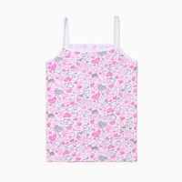 Майка для девочки 7135/7136, цвет микс, р-р 40